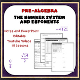 Pre-Algebra Unit 1 Rational Numbers and Exponents