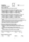 Pre-Calculus 12 Comprehensive Final Exam (with FULL SOLUTIONS)