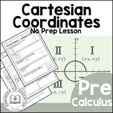 Pre Calculus Cartesian Coordinates Review Lesson - Midpoin