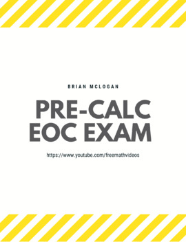 Preview of Pre-Calculus EOC Exam + Answers