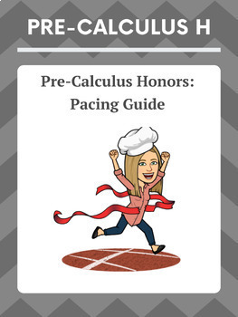 Preview of Pre-Calculus Honors - Pacing Guide