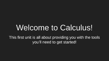 Preview of Pre-Calculus Review For Calculus (Practice Problems and Content Quiz)