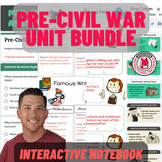 Pre-Civil War Unit Bundle (grades 7-8)