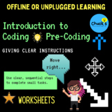 Pre-Coding - Introduction to Coding - Clear Instructions &