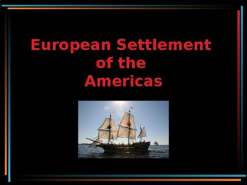 Pre-Colonial America - European Colonization of the Americas by Alta's