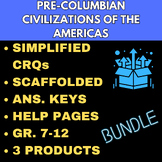 Pre-Columbian Civilizations of the Americas CRQ Bundle