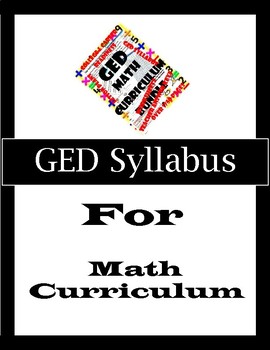 Preview of GED Math Syllabus