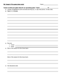Pre-Game Sports Broadcasting Show Report Template Baseball