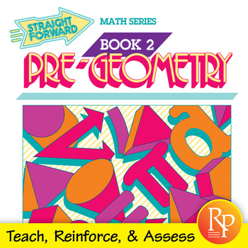 Preview of Pre-Geometry Worksheets: Teach, Reinforce, & Assess | Groupings | Activities