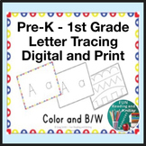 Pre-K - 1 Letter Tracing Aa - Zz Fine Motor Practice Print