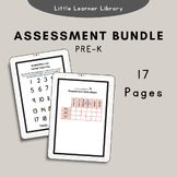 Pre-K Assessment Bundle