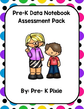Preview of Pre-K Assessment Pack with assessment cards
