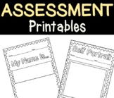Pre-K Assessment Printables