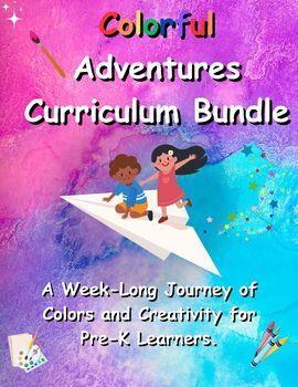 Preview of Pre-K Colorful Adventures Bundle