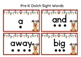 Pre K Dolch Sight Words (Winter theme)