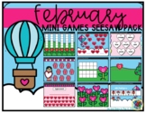 Pre-K February Mini-Games Seesaw Pack