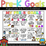 Pre-K Goals for Kindergarten Readiness - Aligned with Pre-