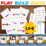 Pre K - Grade 3 Dolch Sight Word Letter Mats - Use with Do