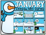 Pre-K January Seesaw Mini Games
