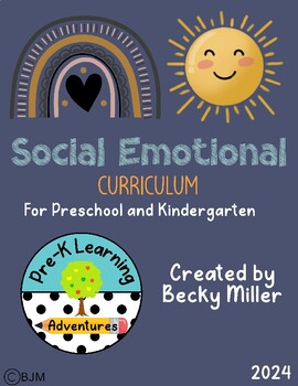 Preview of Pre-K/K Social Emotional Curriculum