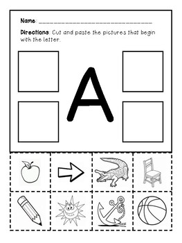 letter sounds worksheets kindergarten teaching resources tpt