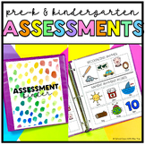 Pre-K & Kindergarten Assessments *EDITABLE*