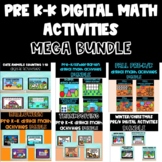 Pre K/Kindergarten Math Digital Activities & Google Slides