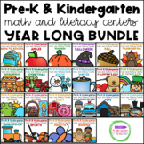 Pre-K / Kindergarten Math and Literacy Centers and Activit