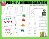 Pre-K / Kindergarten /Ready for School Pack / School Readi