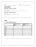 Pre-K & Kindergarten Skills Assessment Documentation
