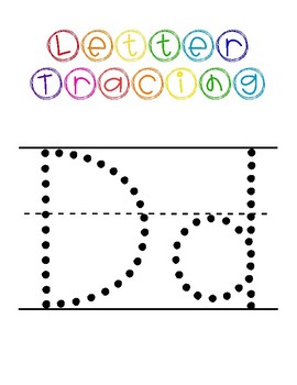 pre k letter tracing worksheets by apples and pencils tpt