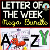 Pre-K Letter of the Week Mega Bundle