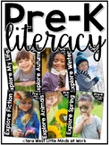 Pre-K Literacy Curriculum Units BUNDLED  | Homeschool Comp