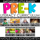 Pre-K Literacy Curriculum for the Year Preschool, TK, Spec