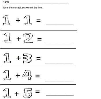 pre k math by miss rachelle teachers pay teachers