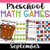 Pre-K Math Games for September