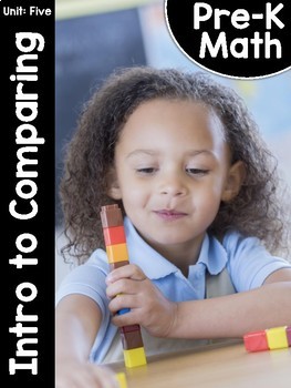 Pre-K Math (Preschool Math) Unit Five: Comparing to 10 by Tara West