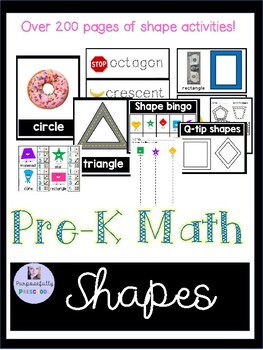 Preview of Pre-K Math Shapes
