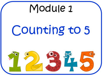 Preview of Pre-K Module 1 Lessons 1-14 (Compatible w/ Eureka Math)