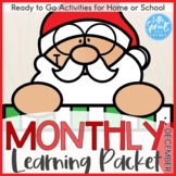 Pre-K Monthly Learning Packet [Ready to Go Activities] ● December