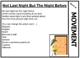 Prek/Preschool Song- Not Last Night But The Night Before (