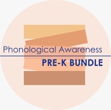 Pre-K -Phonemic Awareness AUTOMATED assessment BUNDLE (Bas