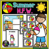 Pre K Pre Primer High Frequency Words Summer