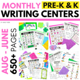 Pre-K, Preschool, and Kindergarten Writing Center Activiti