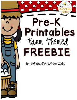 Preview of Pre-K Printables Freebie