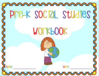 Preview of Pre-K Social Studies Workbook