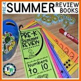 Pre-K Summer Review Activity Books BUNDLE