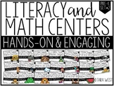 Pre-K Themed Literacy and Math Centers SET TWO