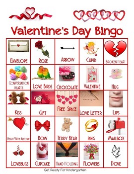 Pre-K Valentine's Day Activity Pack by Get Ready For Kindergarten