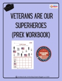 Pre-K "Veteran's Are Superheroes" Workbook